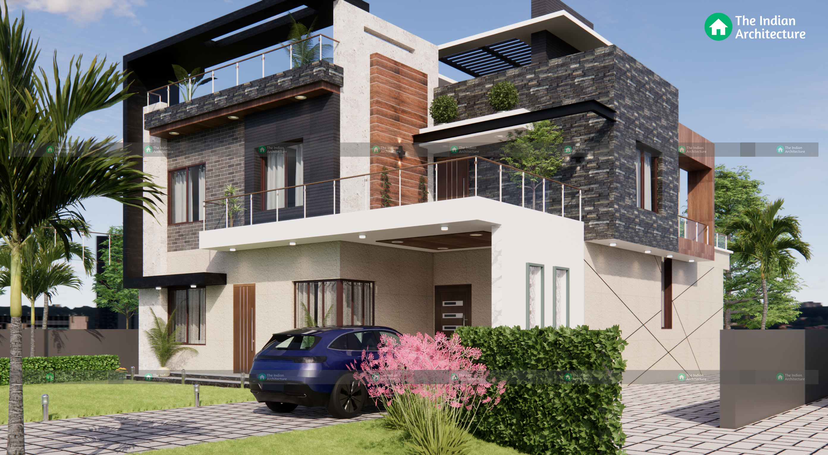 Modern 40×50 house design