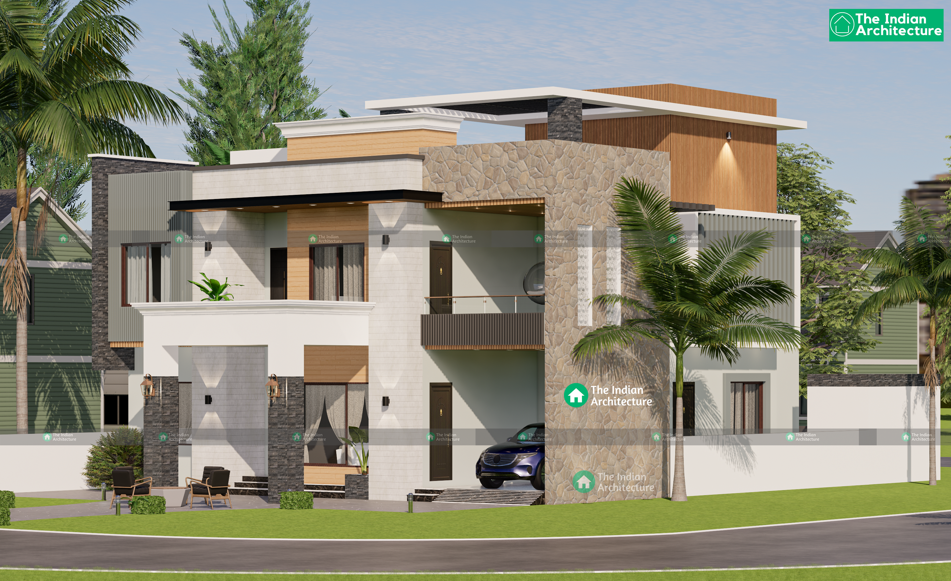 MODERN 6BHK HOUSE DESIGN