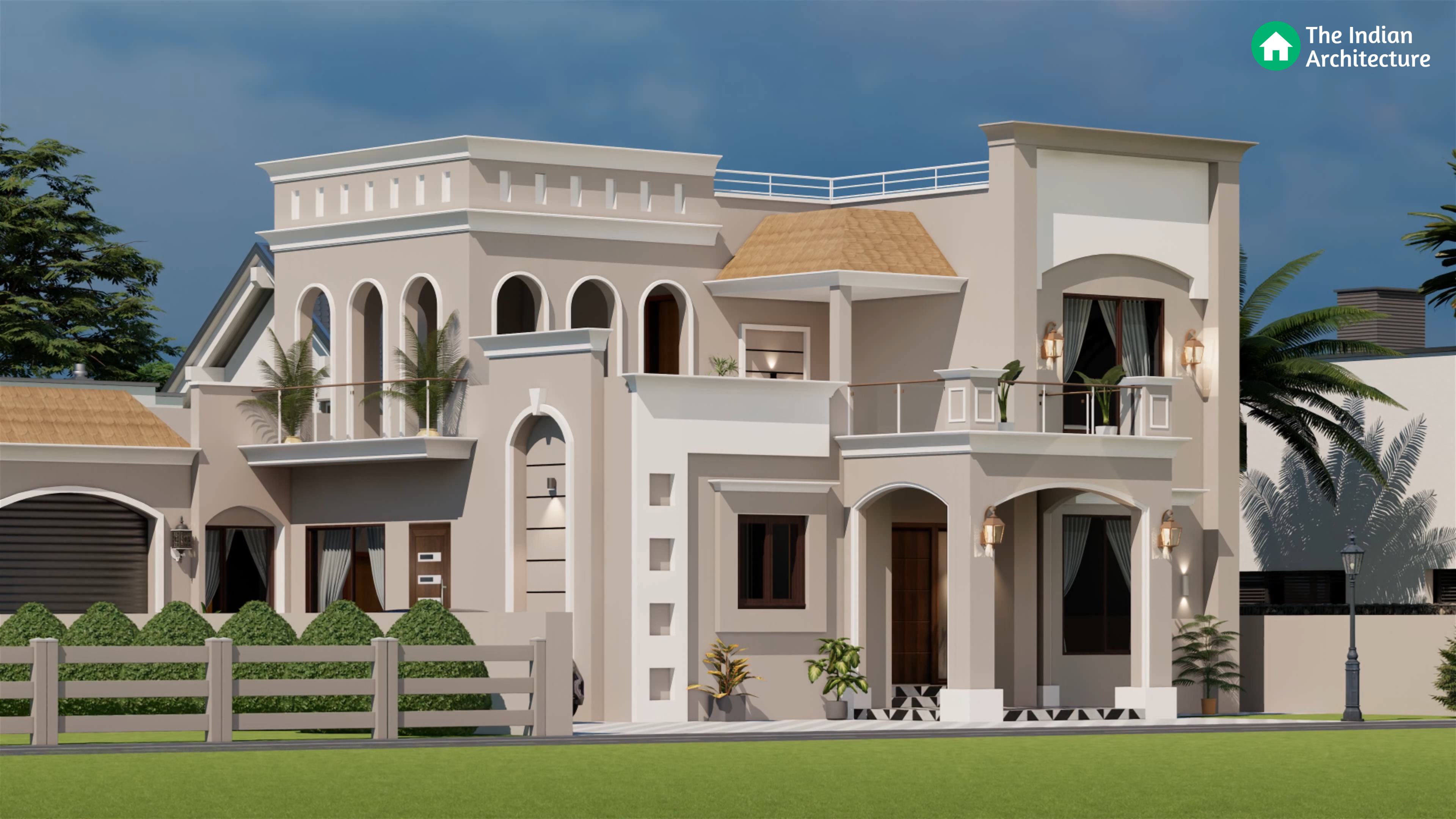 65×65 feet 3bhk home plan | the indian architecture